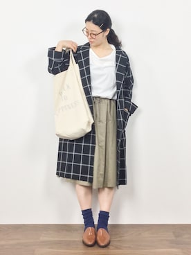 クボヤさん（レディース・157cm）の夏コーディネート