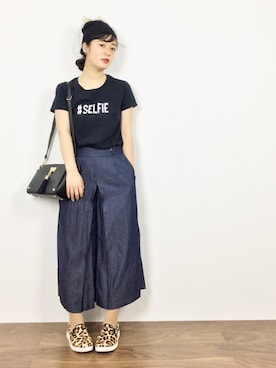 クボヤさん（レディース・157cm）の夏コーディネート