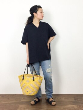 クボヤさん（レディース・157cm）の夏コーディネート