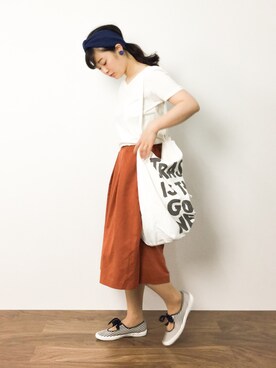 クボヤさん(レディース・157cm)の夏コーディネート