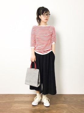 クボヤさん（レディース・157cm）の夏コーディネート