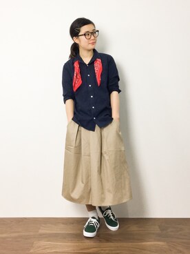 クボヤさん(レディース・157cm)の夏コーディネート