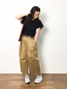 クボヤさん（レディース・157cm）の夏コーディネート