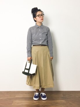 クボヤさん(レディース・157cm)の夏コーディネート