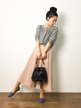 クボヤさん（レディース・157cm）の夏コーディネート