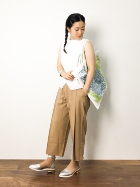 クボヤさん（レディース・157cm）の夏コーディネート