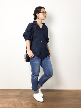 クボヤさん(レディース・157cm)の夏コーディネート