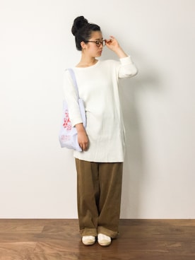 クボヤさん(レディース・157cm)の夏コーディネート