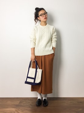 クボヤさん（レディース・157cm）の夏コーディネート