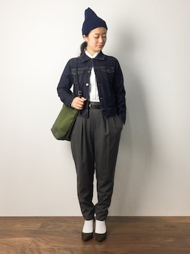 クボヤさん（レディース・157cm）の夏コーディネート