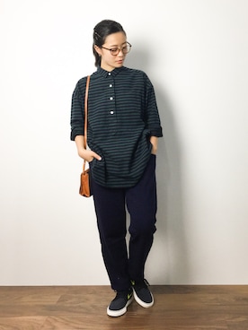 クボヤさん（レディース・157cm）の夏コーディネート