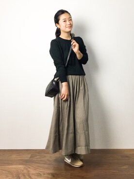 クボヤさん（レディース・157cm）の秋コーディネート