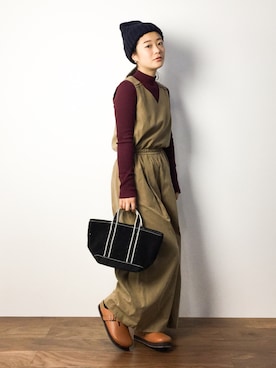 クボヤさん（レディース・157cm）の秋コーディネート