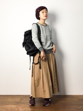 クボヤさん（レディース・157cm）の秋コーディネート