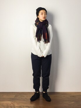 クボヤさん（レディース・157cm）の秋コーディネート