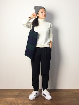 クボヤさん（レディース・157cm）の秋コーディネート