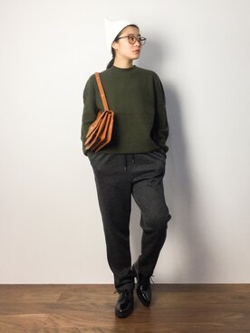 クボヤさん（レディース・157cm）の秋コーディネート