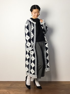 クボヤさん（レディース・157cm）の秋コーディネート