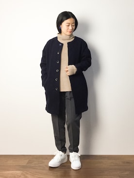 クボヤさん（レディース・157cm）の秋コーディネート