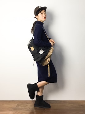 クボヤさん（レディース・157cm）の秋コーディネート