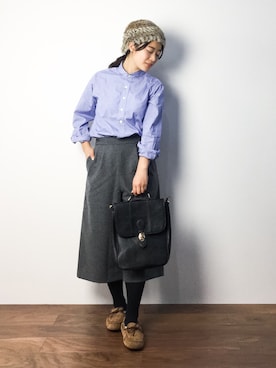 クボヤさん（レディース・157cm）の秋コーディネート