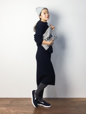 クボヤさん（レディース・157cm）の秋コーディネート