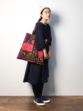 クボヤさん（レディース・157cm）の秋コーディネート