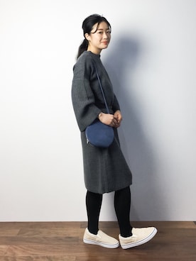 クボヤさん（レディース・157cm）の秋コーディネート
