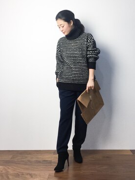 クボヤさん（レディース・157cm）の秋コーディネート