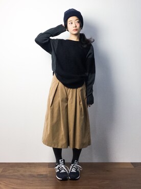 クボヤさん(レディース・157cm)の冬コーディネート
