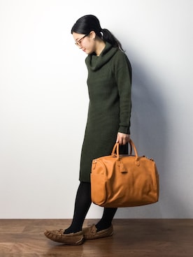 クボヤさん（レディース・157cm）の秋コーディネート