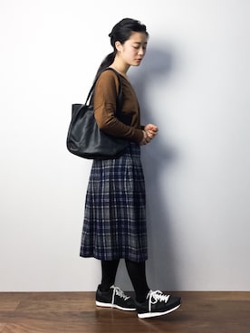 クボヤさん(レディース・157cm)の秋コーディネート