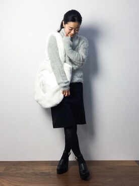 クボヤさん（レディース・157cm）の秋コーディネート