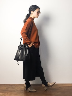 クボヤさん(レディース・157cm)の秋コーディネート