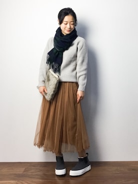 クボヤさん(レディース・157cm)の秋コーディネート