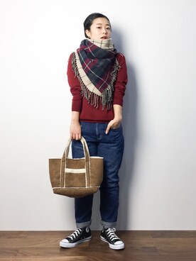 クボヤさん(レディース・157cm)の秋コーディネート