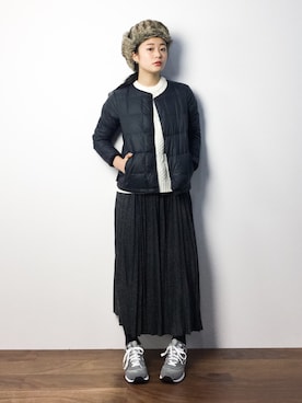 クボヤさん（レディース・157cm）の秋コーディネート