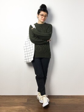 クボヤさん(レディース・157cm)の秋コーディネート