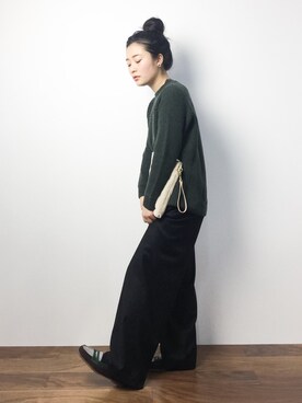 クボヤさん（レディース・157cm）の秋コーディネート