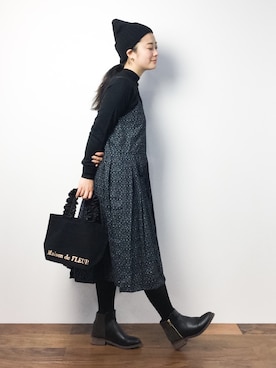 クボヤさん(レディース・157cm)の秋コーディネート