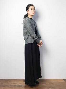 クボヤさん（レディース・157cm）の秋コーディネート