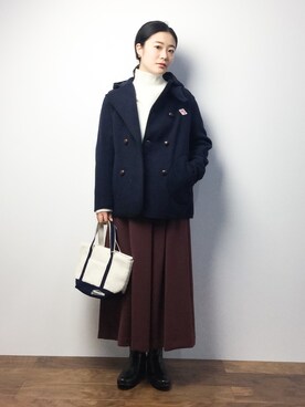 クボヤさん(レディース・157cm)の冬コーディネート