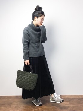クボヤさん(レディース・157cm)の冬コーディネート