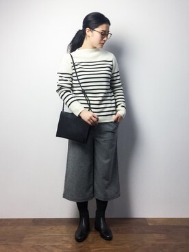 クボヤさん（レディース・157cm）の冬コーディネート