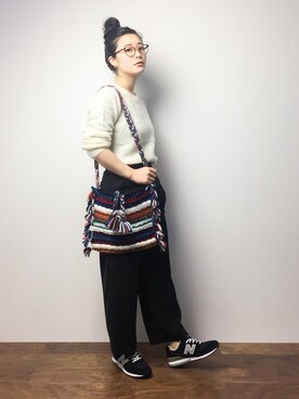 クボヤさん(レディース・157cm)の冬コーディネート