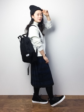 クボヤさん(レディース・157cm)の冬コーディネート