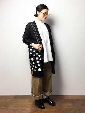 クボヤさん（レディース・157cm）の冬コーディネート