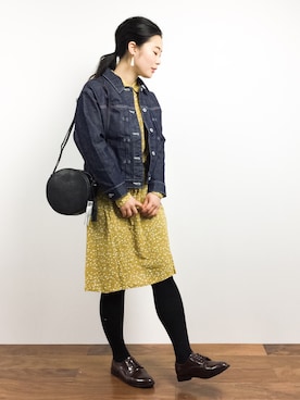 クボヤさん(レディース・157cm)の冬コーディネート