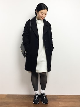 クボヤさん（レディース・157cm）の冬コーディネート