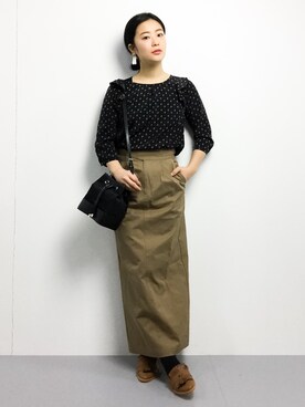 クボヤさん(レディース・157cm)の冬コーディネート